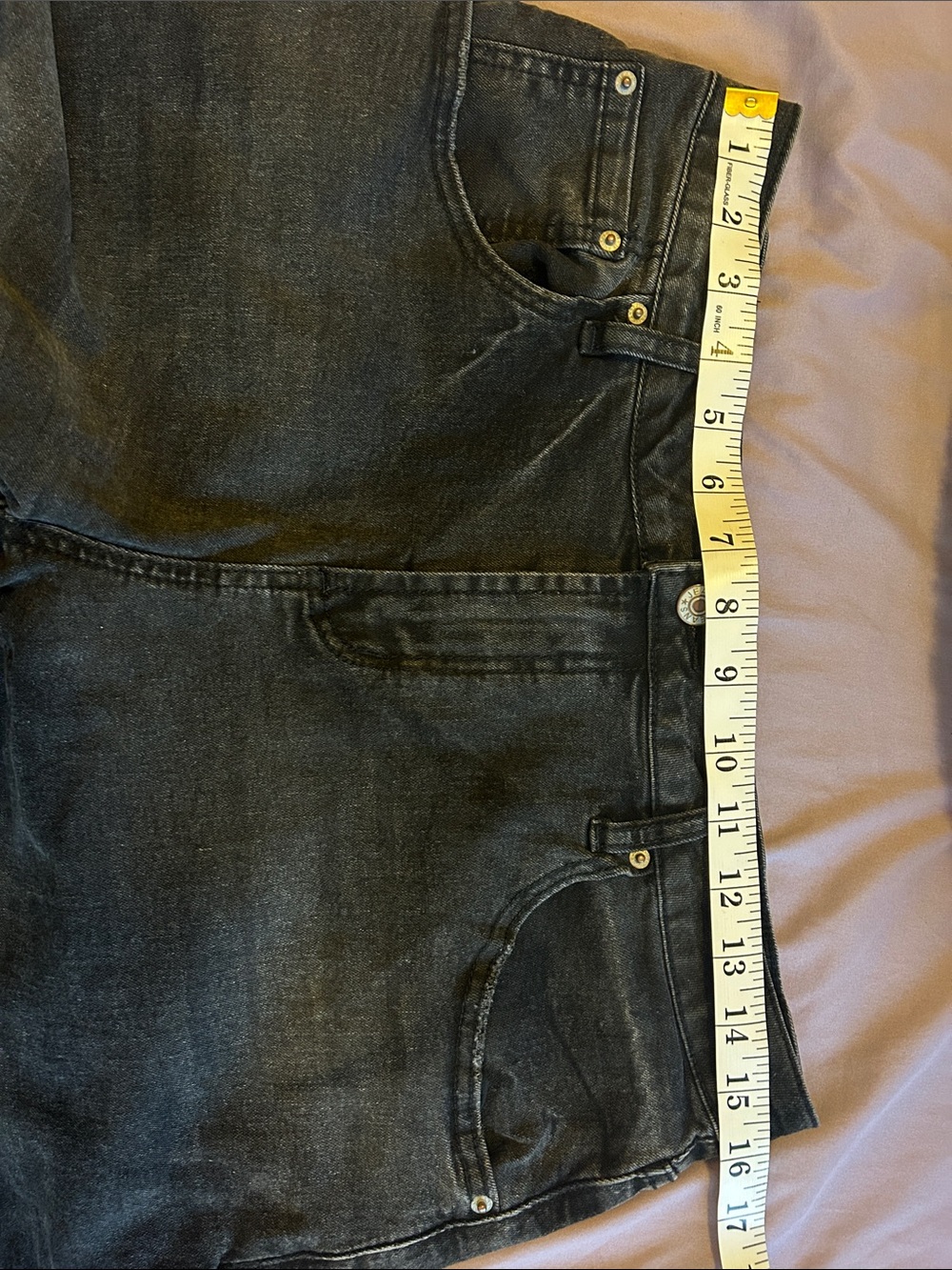 Women's Barrel Jeans Wide Leg Vintage Mid Rise Y2k Baggy Boyfriend Denim Pants - Picture 9 of 12